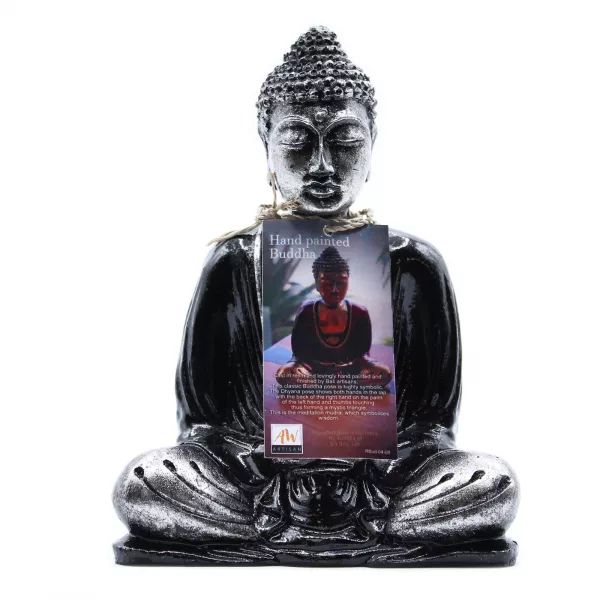 Black & Grey Buddha - Medium - Image 2