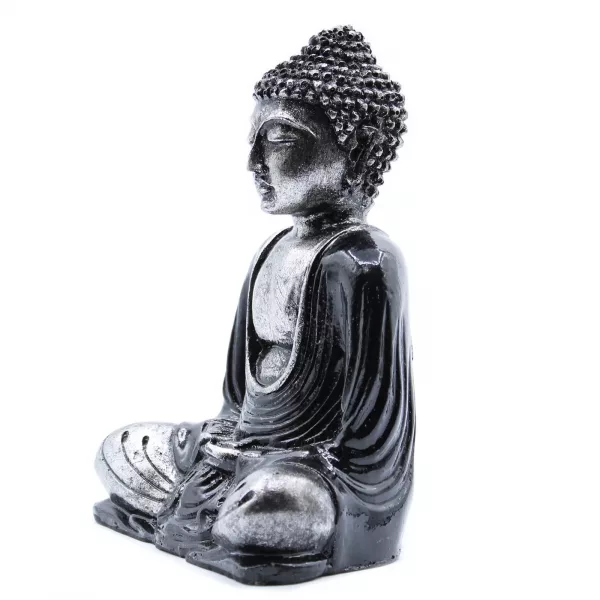 Black & Grey Buddha - Medium - Image 3