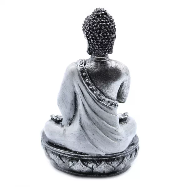 Buddha Candle Holder - White - Medium - Image 4