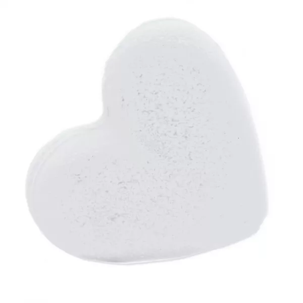Love Heart Bath Bomb 70g - Coconut