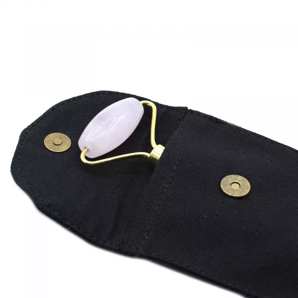 Gemstone Face Roller - Rose Quartz - Image 3
