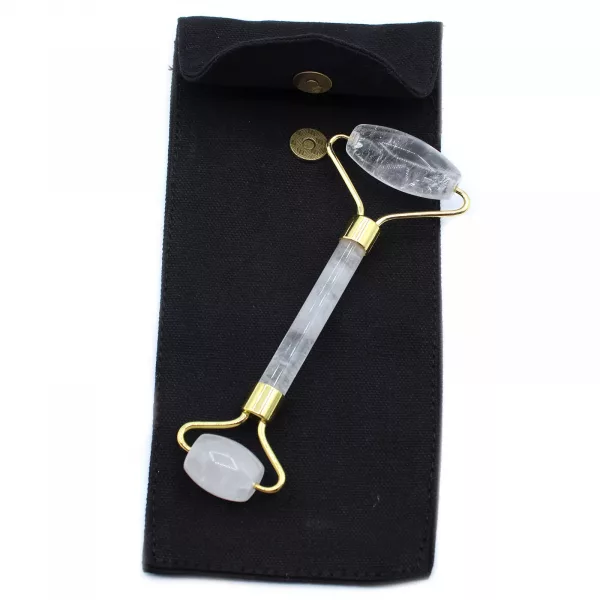 Gemstone Face Roller - Rock Quartz - Image 4