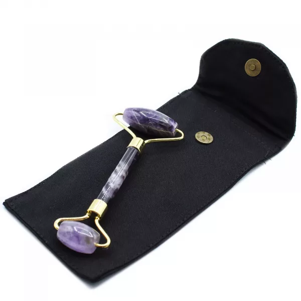 Gemstone Face Roller - Amethyst - Image 2