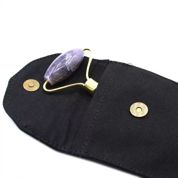 Gemstone Face Roller - Amethyst - Image 3