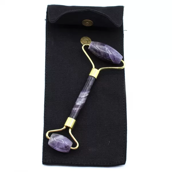 Gemstone Face Roller - Amethyst - Image 4