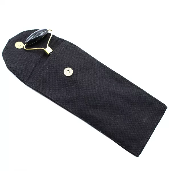 Gemstone Face Roller - Black Obsidian - Image 3
