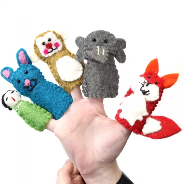 Felt Finger Puppet - Assorted - Image 3