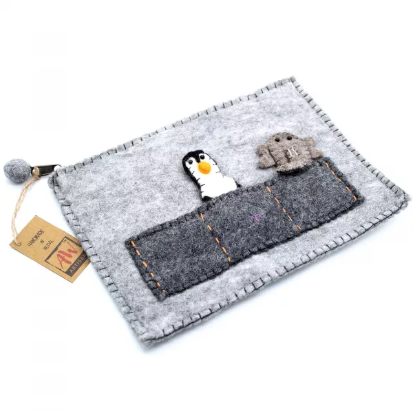 Tablet Pouch with Finger Puppets - Image 2