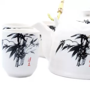 Herbal Teapot Set – White Stone Oriental