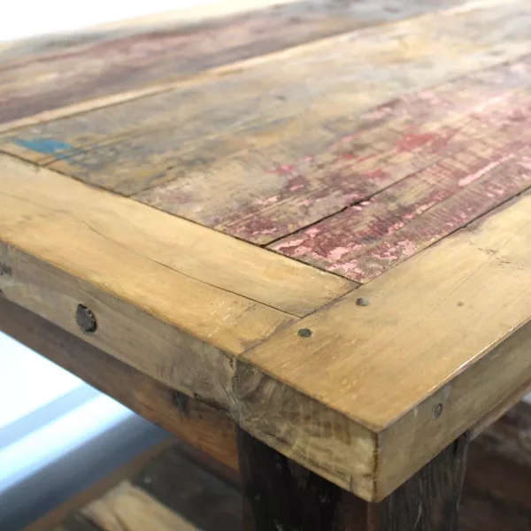Recycled Teakwood Dinning Table 1.8 m - Image 4