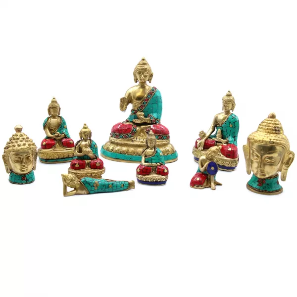 Brass Buddha Figure - Hands Up - 7.5 cm - Image 4