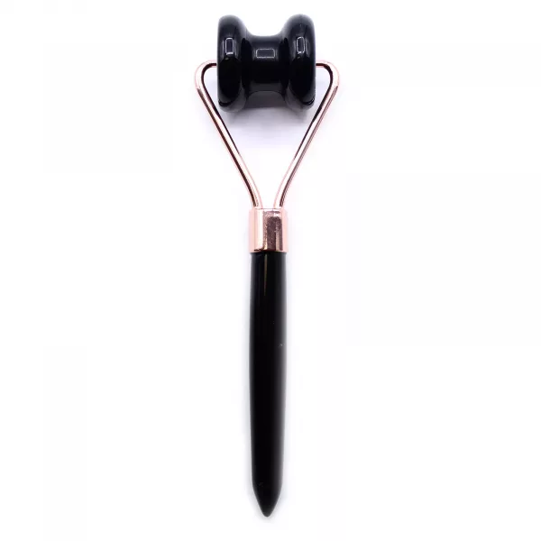 Gemstone Jawline Roller - Black Obsidian