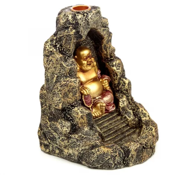 Chinese Buddha Backflow Incense Burner - Image 2