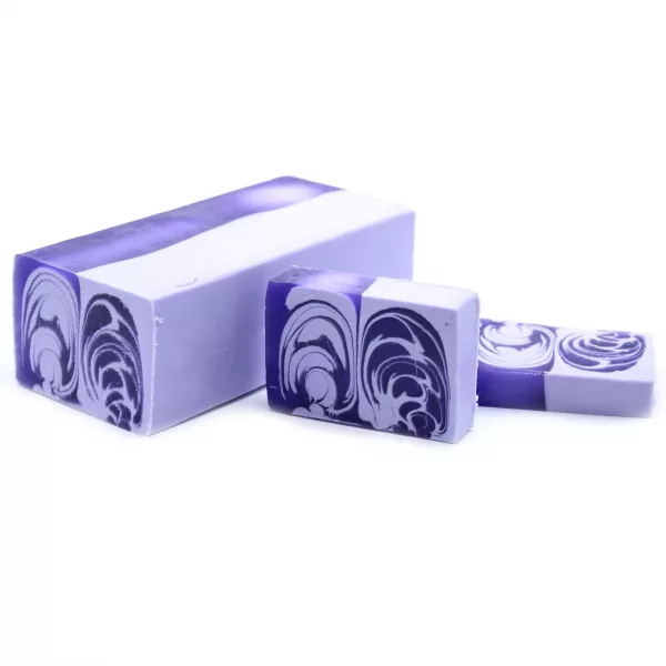 Handcrafted Soap Loaf  1.2kg  - Lilac - Image 4