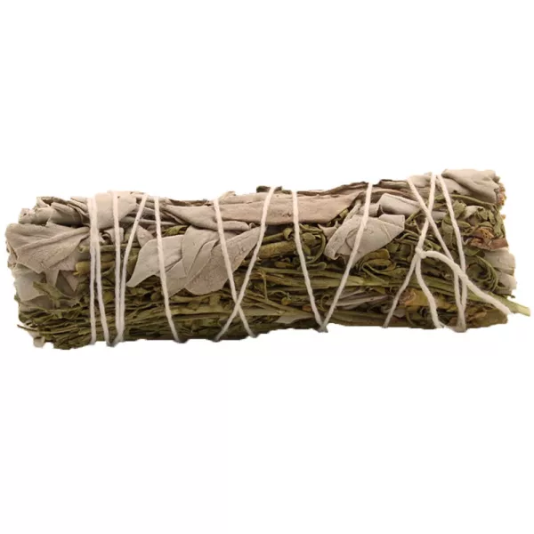 Smudge Stick - White Sage & Ruda 10cm - Image 3