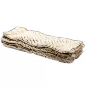 Pure Soft Jute and Cotton Mesh Bag – Natural