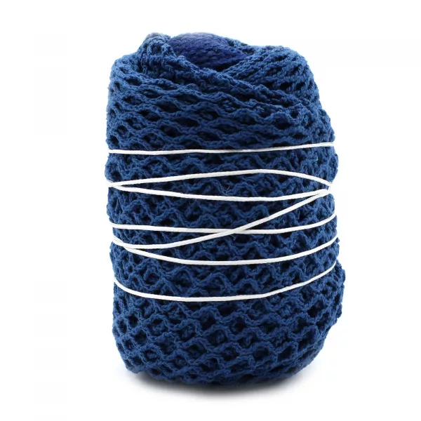 Pure Cotton Mesh Bag - Denim - Image 4