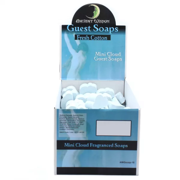Blue Cloud Guest Soap - Fresh Cotton - Image 3