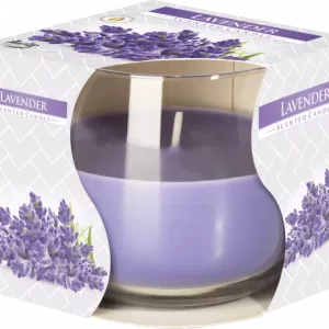 Scented Glass Jar Candle - Lavender