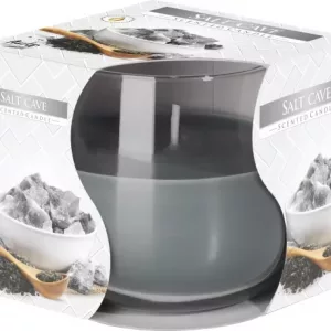 Scented Glass Jar Candle - Salt Cave