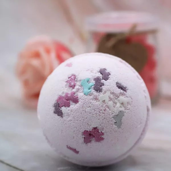 Magic Unicorns Bath Bomb - White Fig - Image 2