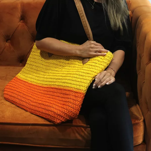 Back to the Bazaar Bag - Black & Tan - Image 3
