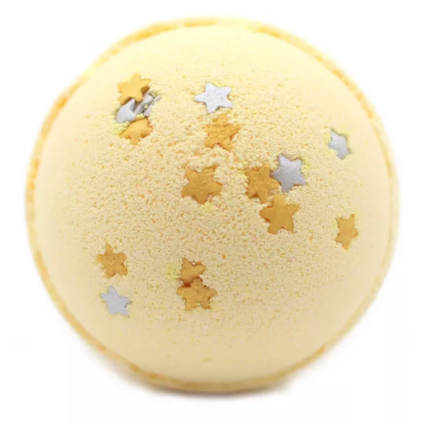 Christmas Star Bath Bomb - Marzipan - Image 2