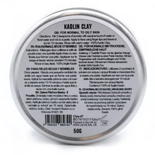 Kaolin Clay 50g - Image 3