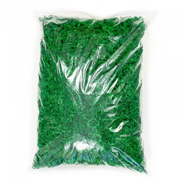 SizzlePak Shredded paper - Green (1KG) - Image 4