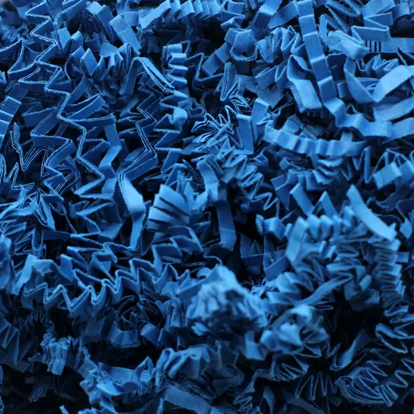 SizzlePak Shredded paper - Blue (1KG) - Image 4