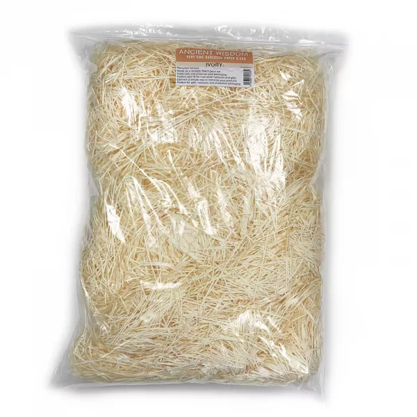 Very Fine Shredded paper - Ivory (0.5KG) - Image 2