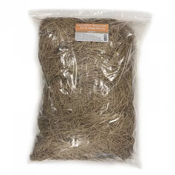 Very Fine Shredded paper - Kraft (0.5KG) - Image 2