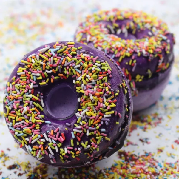 Blackberry and Almond Bath Donuts - Image 4