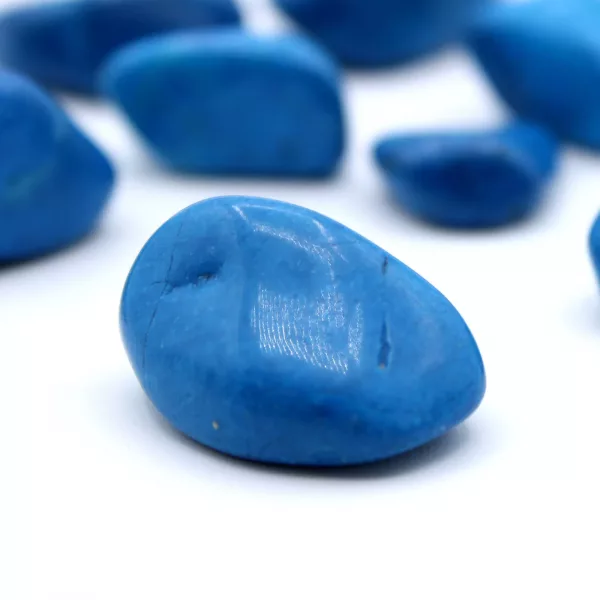 L Tumble Stones - Blue Howlite - Image 3