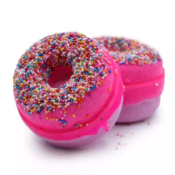 Raspberry Bath Donuts - Image 3
