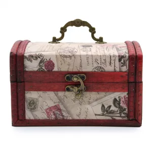 Sets of 2 Colonial Boxes – Rose Design