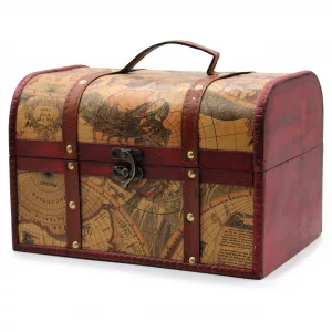Old Map Chest – Set of 3