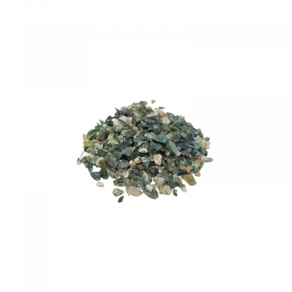 Moss Agate Gemstone Chips Bulk - 1KG - Image 3