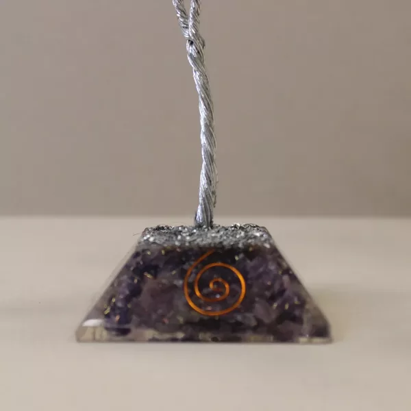 Gemstone Tree with Organite Base - 80 Stone - Amethyst - Image 3