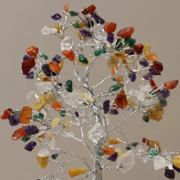 Gemstone Tree with Organite Base - 160 Stone - Multi - Image 2