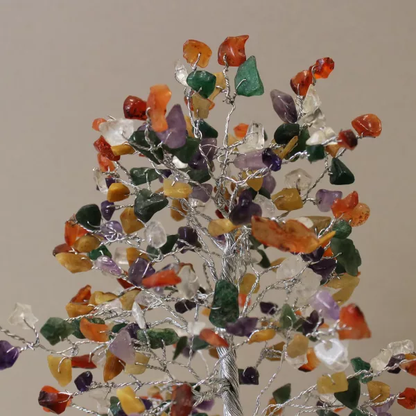 Gemstone Tree with Organite Base - 320 Stone - Multi - Image 2