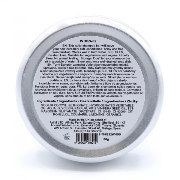 Wild Hare Solid Shampoo 60g - Aloe Vera - Image 3