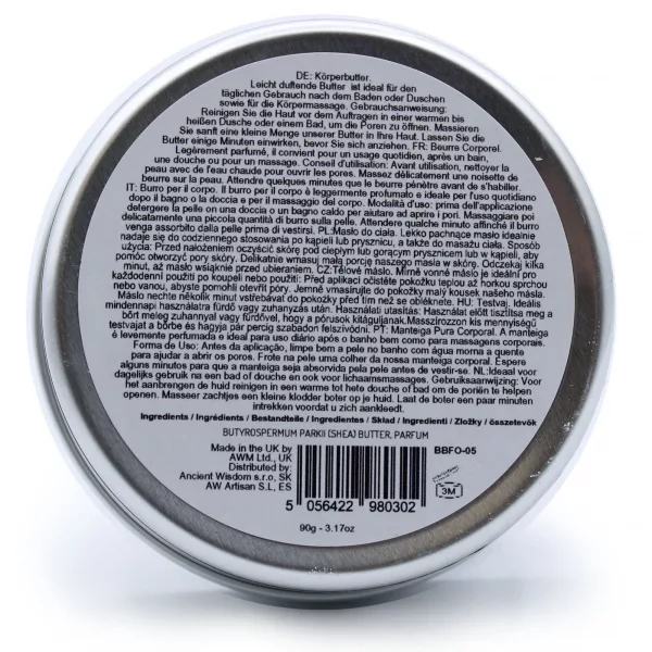 Scented Shea Body Butter 90g - Sweet Strawberry - Image 2