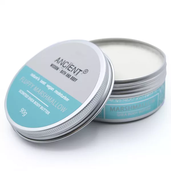 Scented Shea Body Butter 90g - Fluffy Marshmallow - Image 3