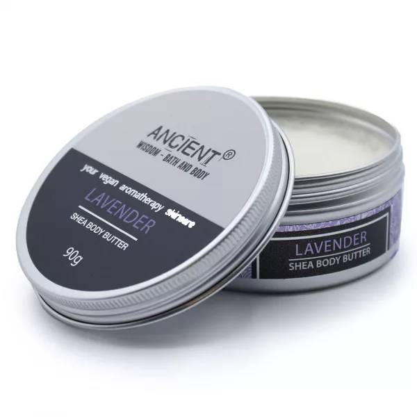 Aromatherapy Shea Body Butter 90g - Lavender - Image 2