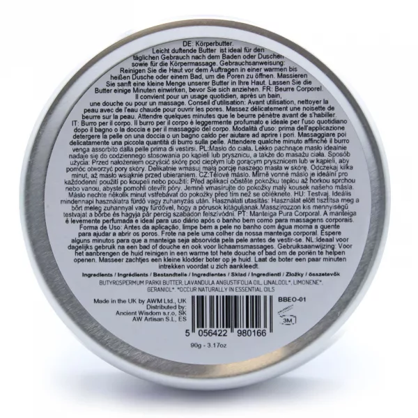 Aromatherapy Shea Body Butter 90g - Lavender - Image 3