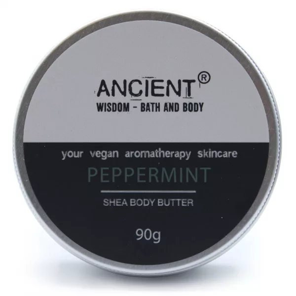 Aromatherapy Shea Body Butter 90g - Peppermint