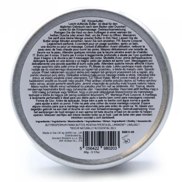 Aromatherapy Shea Body Butter 90g - Sandalwood - Image 3