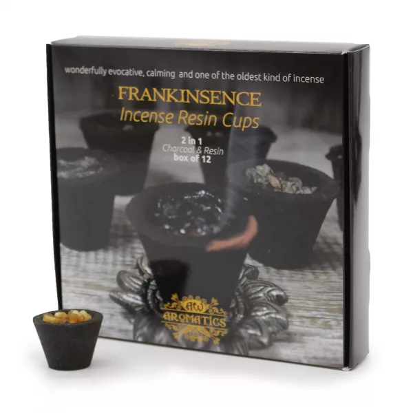 Box of 12 Resin Cups - Frankincense - Image 4