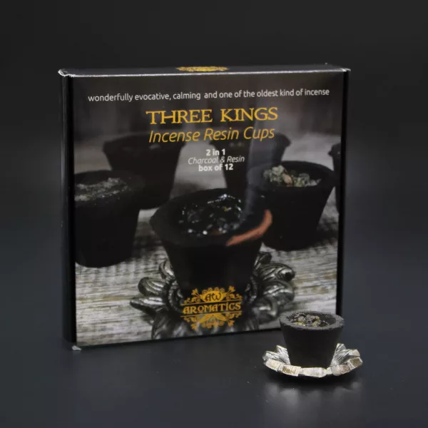 Box of 12 Resin Cups - Three Kings - Image 3